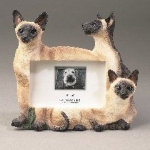 Dog Picture Frame - Siamese (4x6)