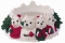 Holiday Candle Topper - Westie