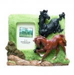 Horse Picture Frame - Dancing Duo