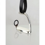Horze Peacock safety Stirrups, w/ Rubber Donut