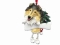Personalized Dangling Dog Ornament - Collie