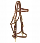 Tory Leather Halter/ Bridle Combo Trail Bridle