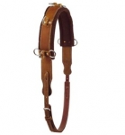 Tory Leather Harness Leather 8-Ring Training Surcingle