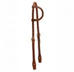 Tory Leather HL Single Ply One Ear Headstall with CS Bit Ends