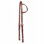 Tory Leather One Ear Headstall with Sewn Buckles