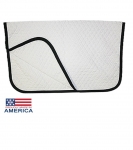 Trimmed Baby Saddle Pad - Made in USA