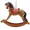 Painted Ponies Christmas Jingle Bells Rocking Horse Ornament