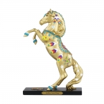 Painted Ponies Golden Jewel Horse Figurine