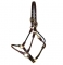 Tory Leather Arabian Halter with Rolled Nose, Cheeks and Throat